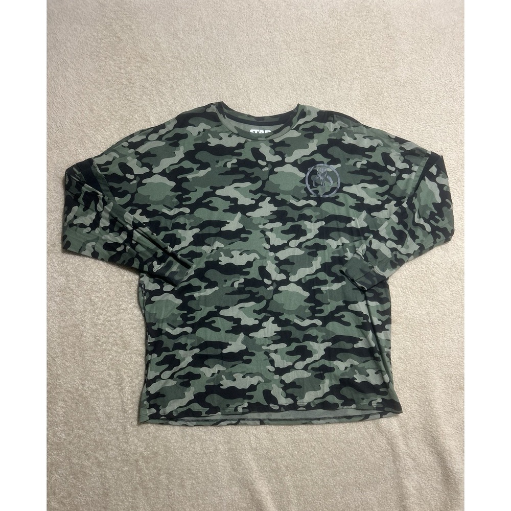 Our Universe Star Wars Mandalore Shirt Jersey Camouflage XL‎ Long Sleeve